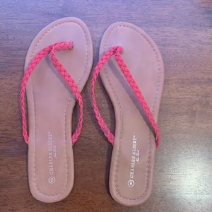 Braided flip flops